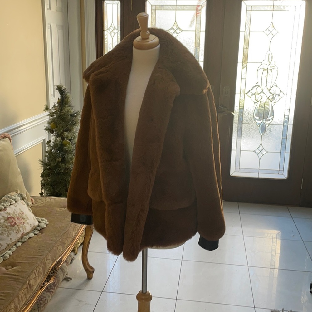 The kooples faux fur coat